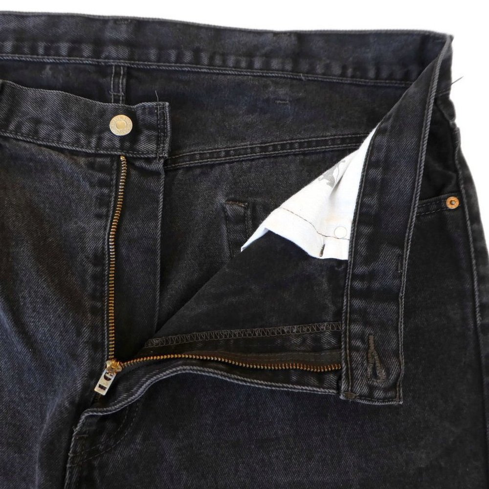40x32 Levis 550 Washed Black Relaxed Fit 40 x 32 - Picture 4 of 11